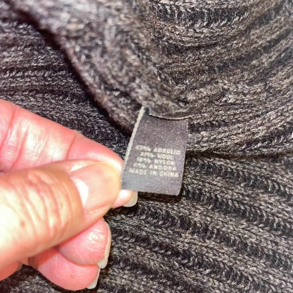 Anthropologie Laureate Lane Wool & Angora Sweater Vest / Tank Longline - Picture 10 of 11